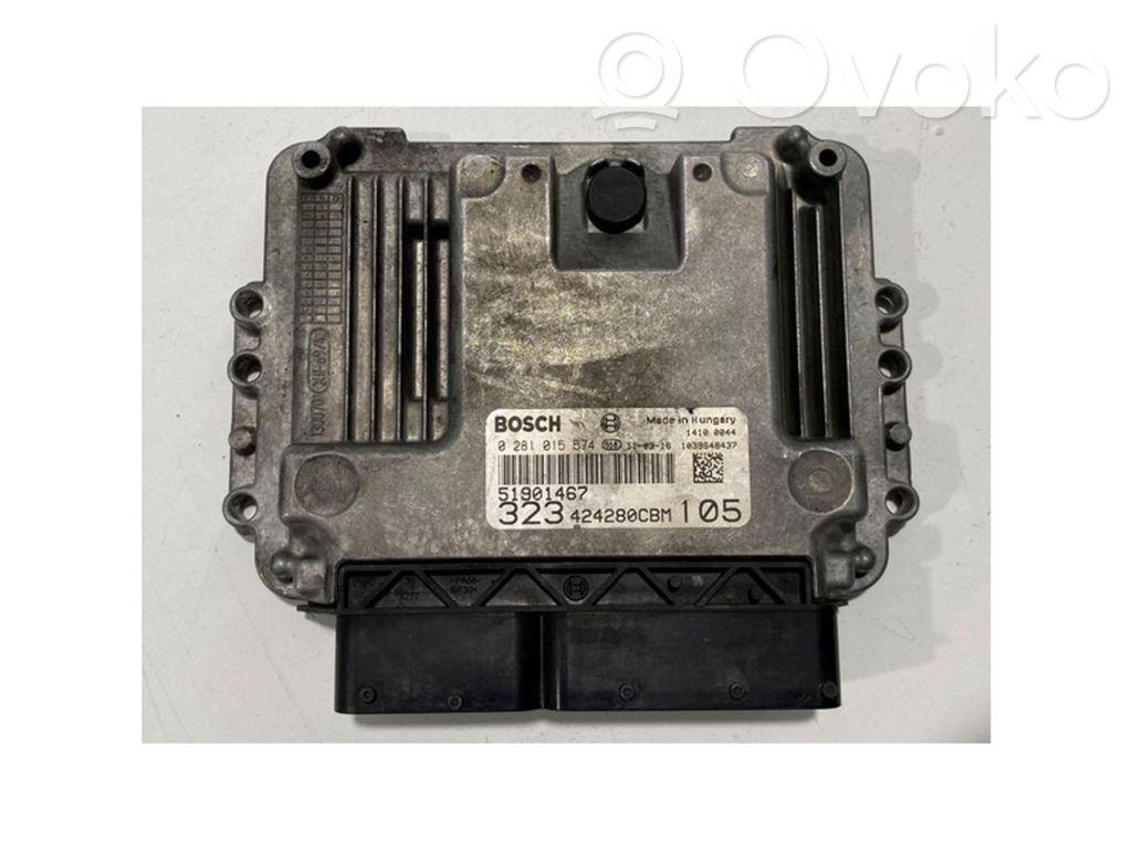 Komputer / Sterownik ECU silnika   51901467,0281015574