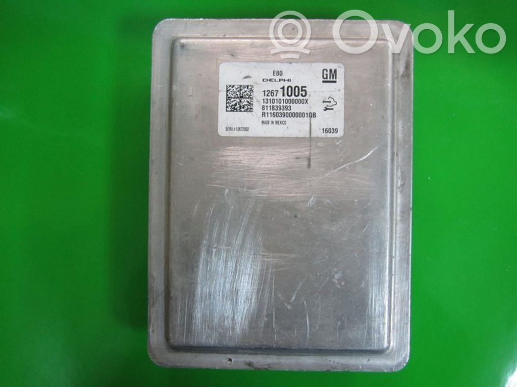 Chevrolet Cruze Engine control unit/module ECU 
