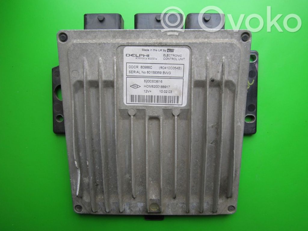 Renault Clio II Galios (ECU) modulis 
