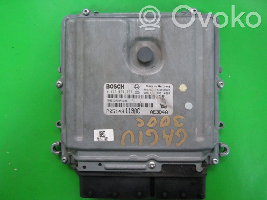 Chrysler 300 - 300C Unidad de control/módulo ECU del motor 