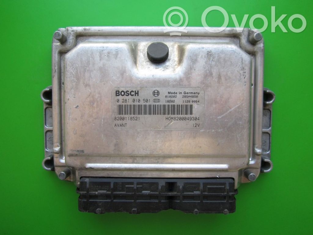 Renault Clio III Engine control unit/module ECU 