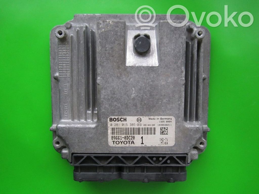 Toyota Yaris Unitate control motor/modul ECU 
