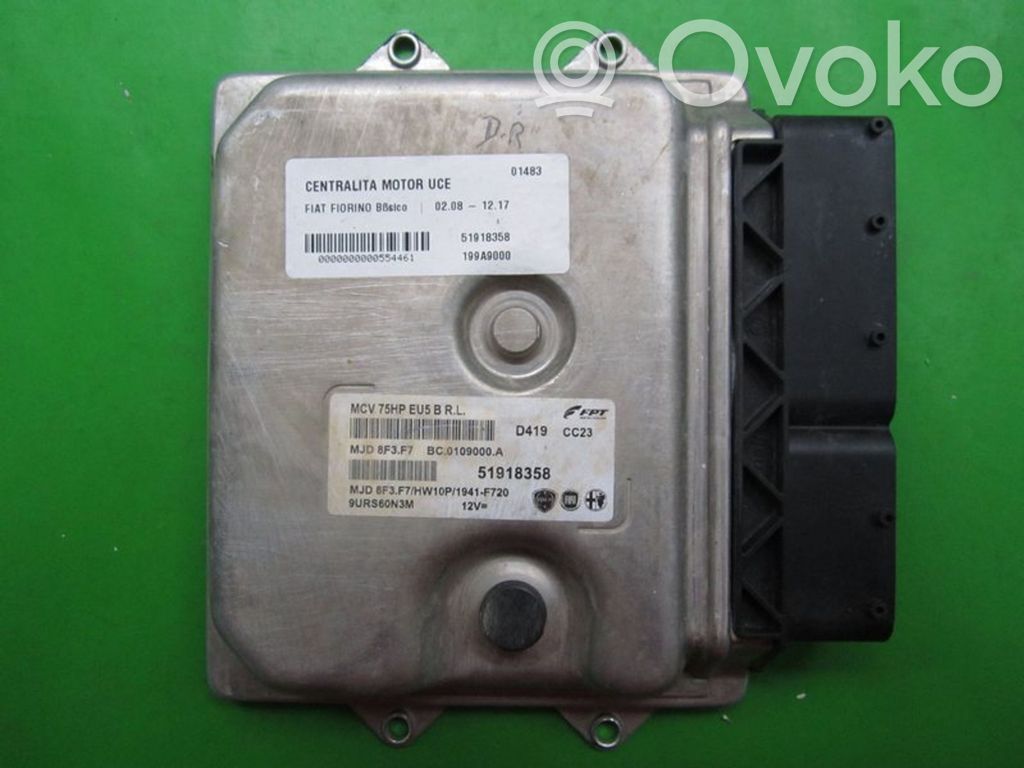 Fiat Doblo Unitate control motor/modul ECU 