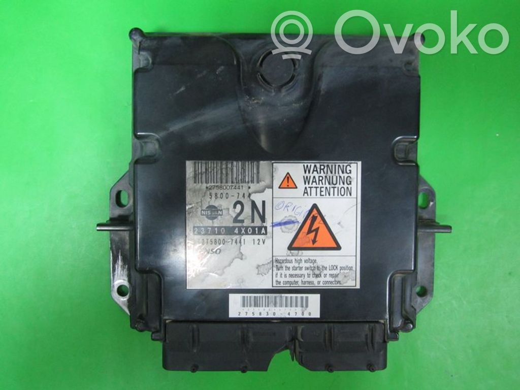 Engine control unit/module ECU   237104X01A,MB2758007441