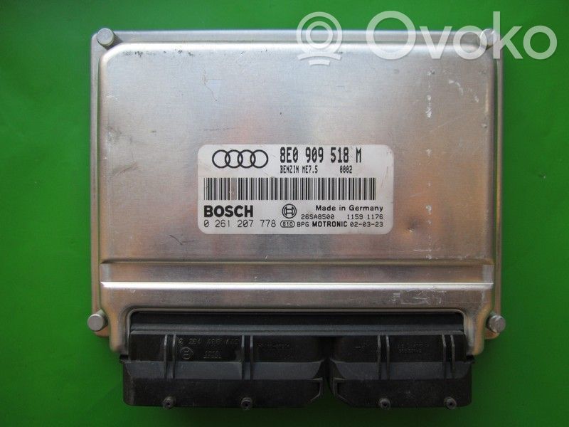 Audi A4 S4 B6 8E 8H Engine control unit/module ECU 