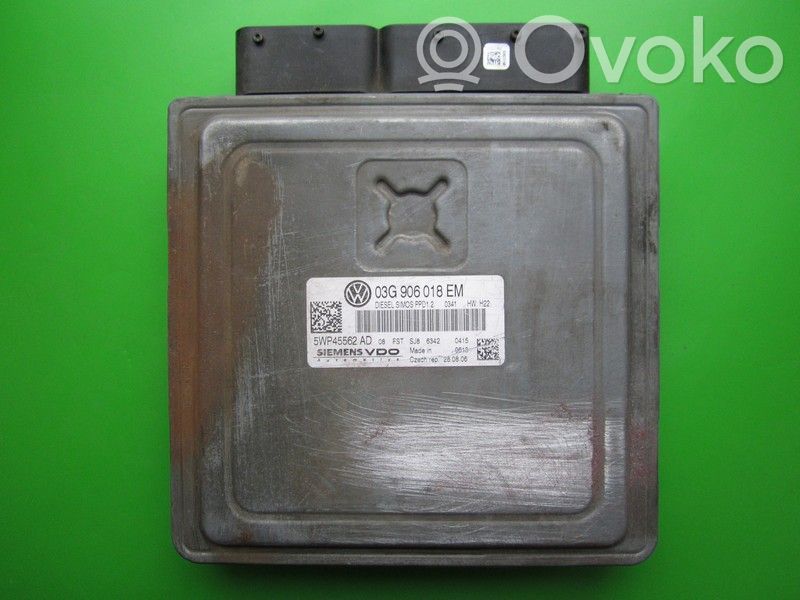 Volkswagen PASSAT B6 Unitate control motor/modul ECU 