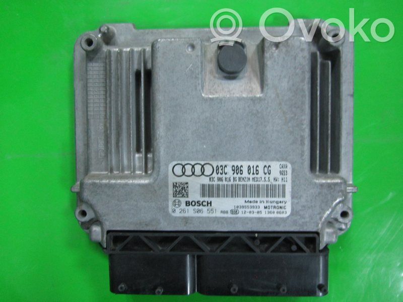 Galios (ECU) modulis   03C906016CG,0261S06551