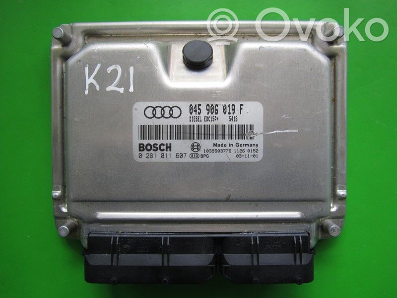 Engine control unit/module ECU   045906019F,0281011607
