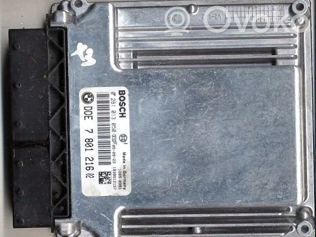 Engine control unit/module ECU   DDE7801216,0281013050