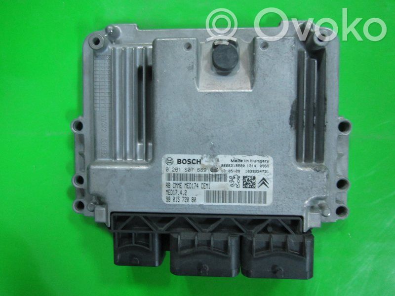Citroen DS3 Unidad de control/módulo ECU del motor 