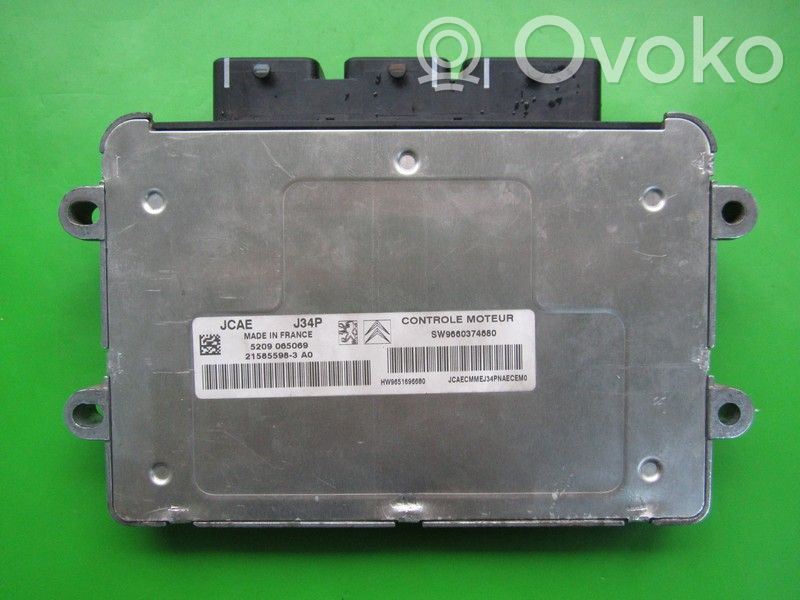 Engine control unit/module ECU   9660374680,21585598