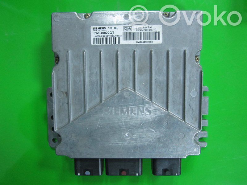 Citroen C5 Engine control unit/module ECU 