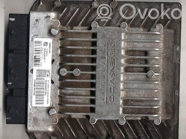 Engine control unit/module ECU   9664807480,5WS40661AT