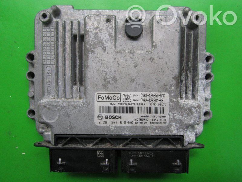 Engine control unit/module ECU   CV6112A650AMC,0261S08810