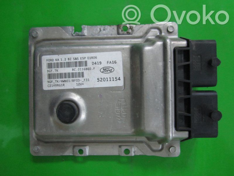 Unité de commande, module ECU de moteur   52011154,BC0116860F