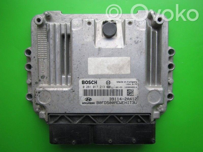 Engine control unit/module ECU   391142A412,0281017213