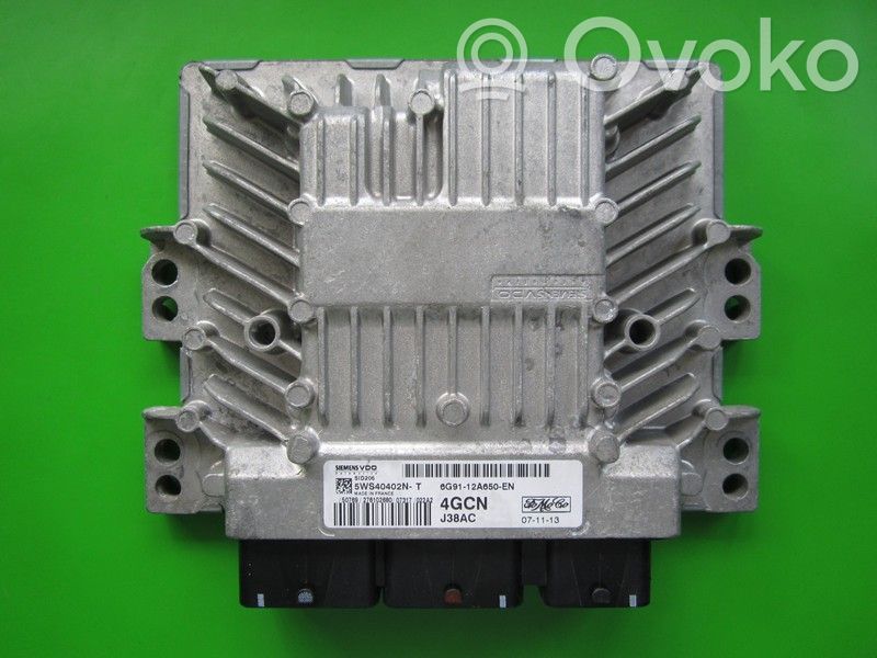 Engine control unit/module ECU   6G9112A650EN,5WS40402NT