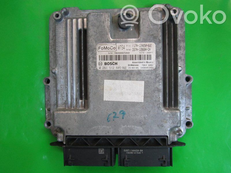Engine control unit/module ECU   FS7A12A650BUE,0261S12685