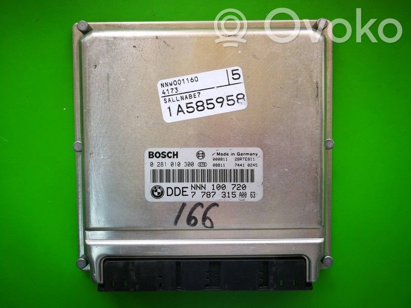 Engine control unit/module ECU   7787315,0281010300