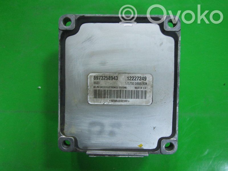 Opel Meriva A Engine control unit/module ECU 