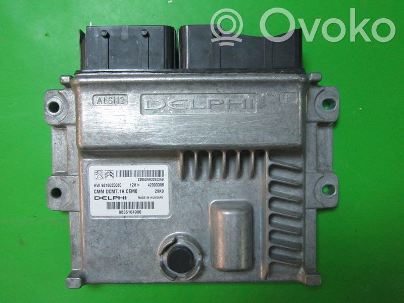 Citroen DS7 Crossback Engine control unit/module ECU 