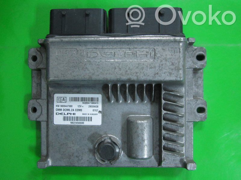 Peugeot 508 Engine control unit/module ECU 