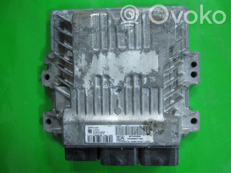 Peugeot 308 Engine control unit/module ECU 
