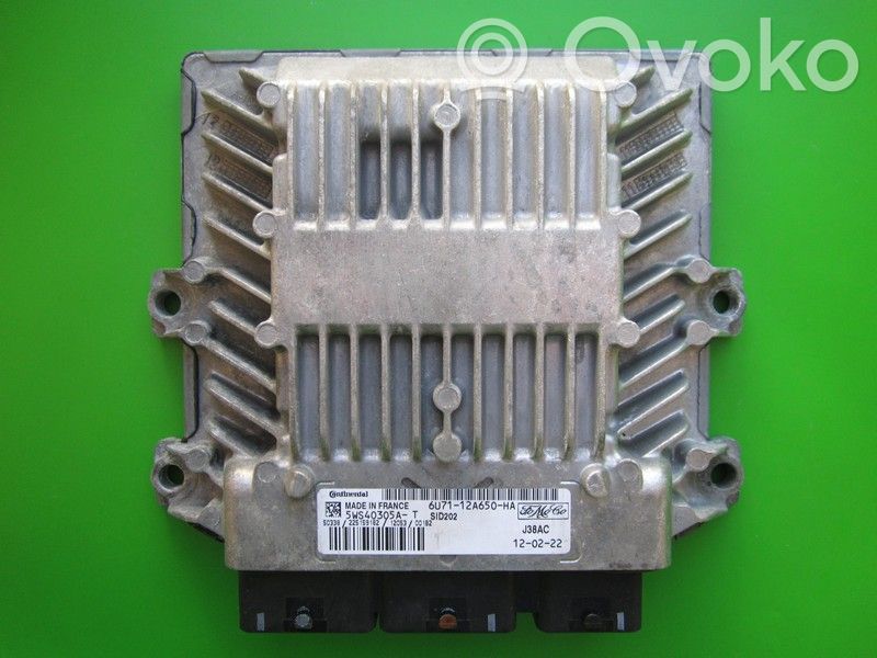 Ford Focus C-MAX Motora vadības bloka ECU 