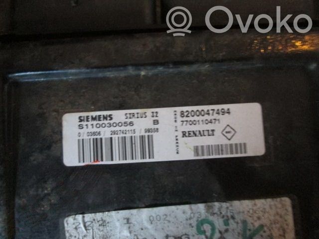 Renault Scenic I Galios (ECU) modulis 