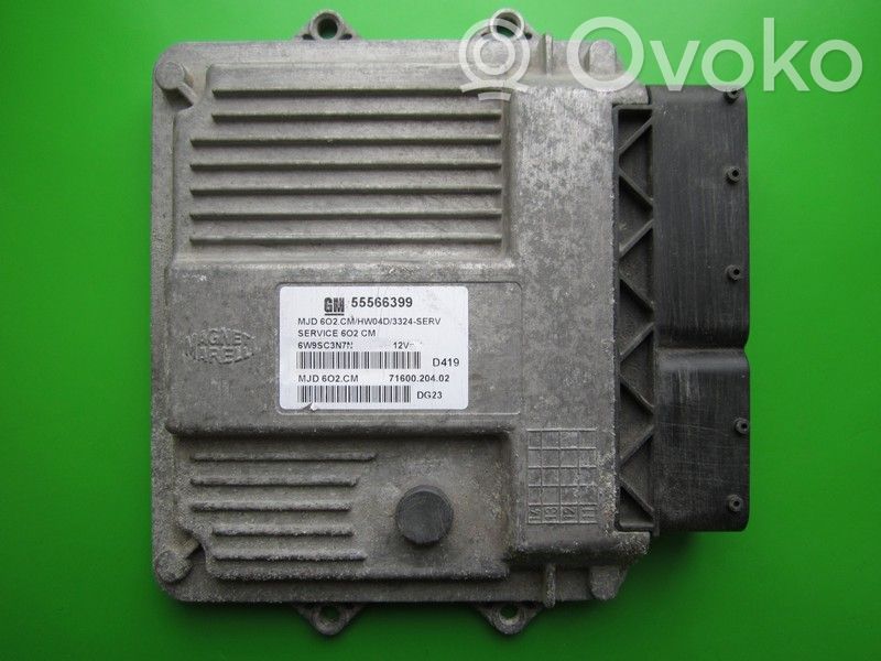 Opel Meriva A Engine control unit/module ECU 