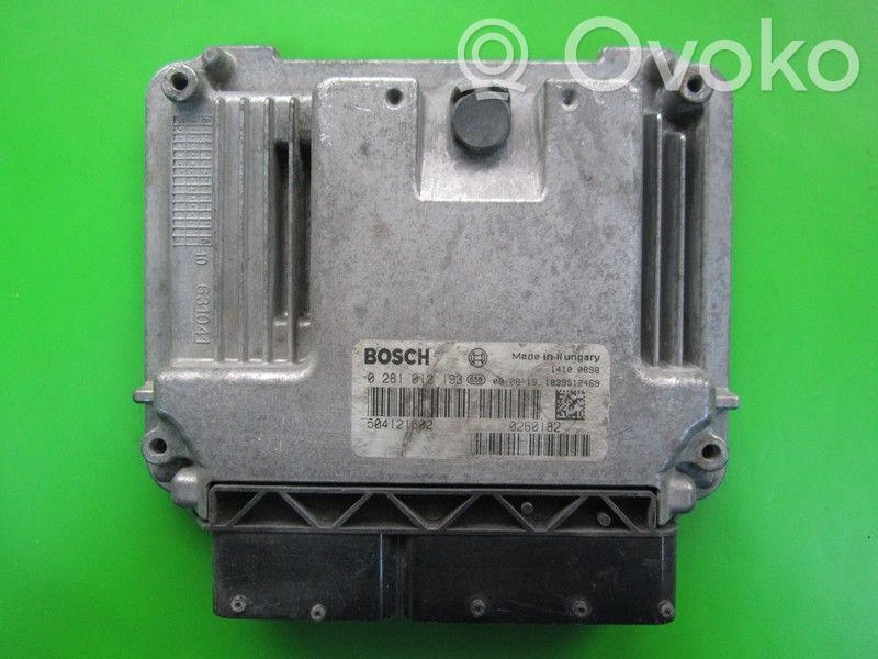 Iveco Daily 35.8 - 9 Unité de commande, module ECU de moteur 
