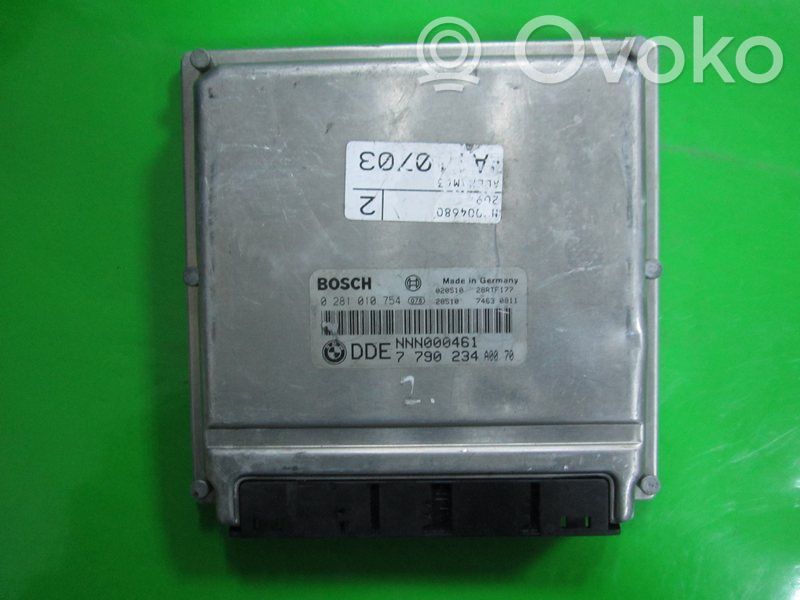 Engine control unit/module ECU   7790234,0281010754