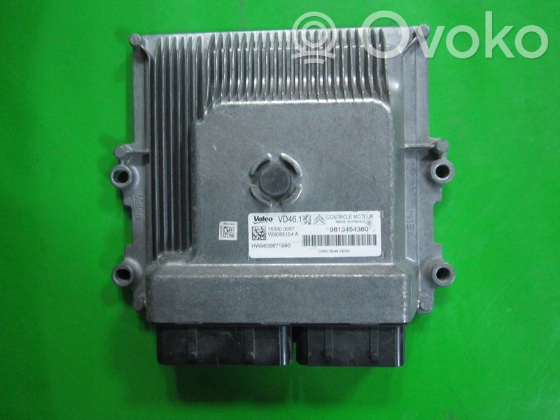 Engine control unit/module ECU   9813454380,V29065154A