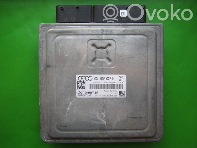 Engine control unit/module ECU   03L906023N,5WP42671