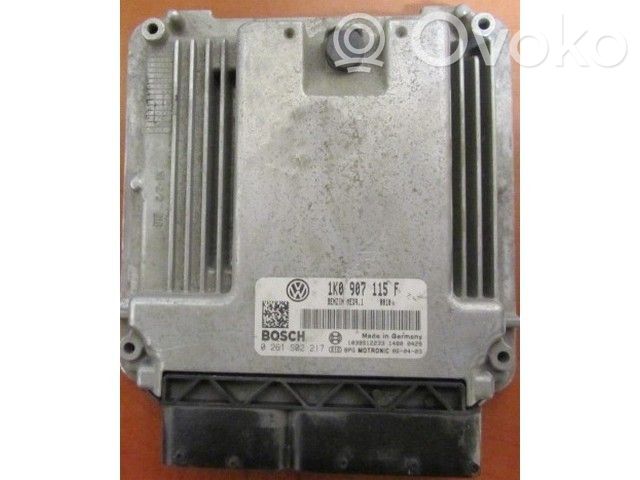 Volkswagen Golf V Engine control unit/module ECU 