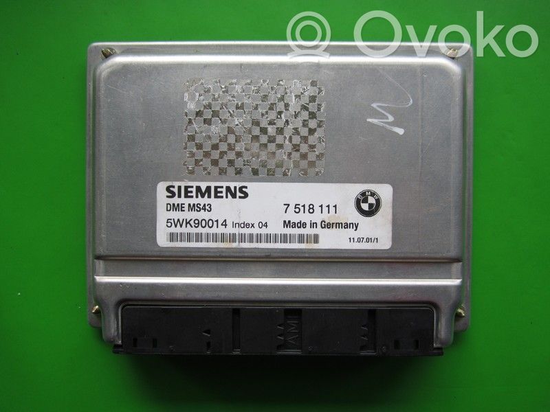 BMW 3 E46 Engine control unit/module ECU 
