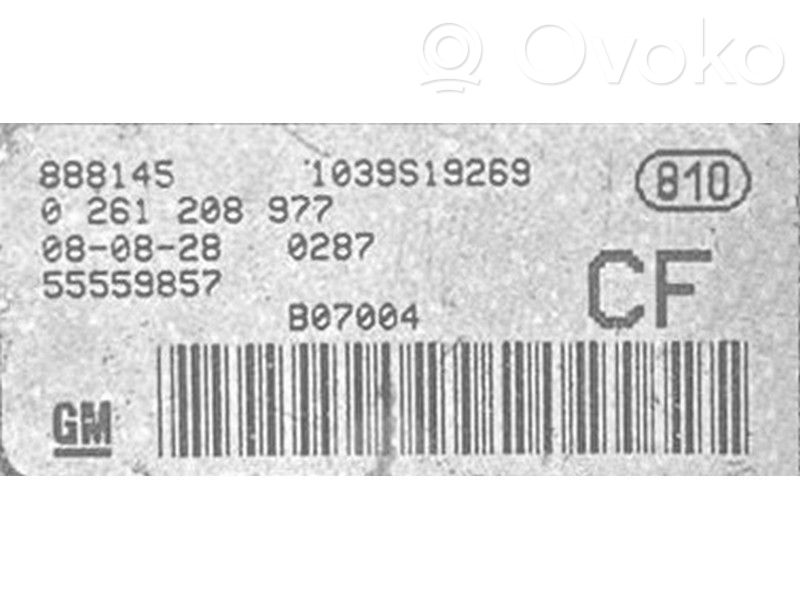 Opel Astra H Engine control unit/module ECU 