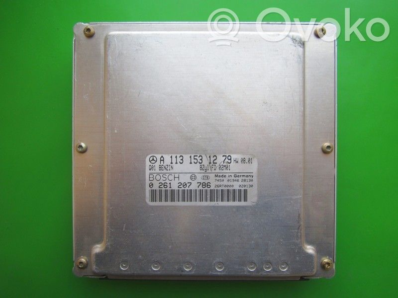 Mercedes-Benz SL R230 Unité de commande, module ECU de moteur 
