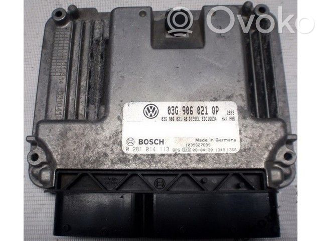Skoda Superb B6 (3T) Centralina/modulo motore ECU 