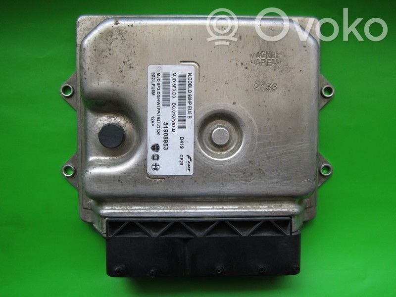 Unité de commande, module ECU de moteur   51908953,BC0107961B