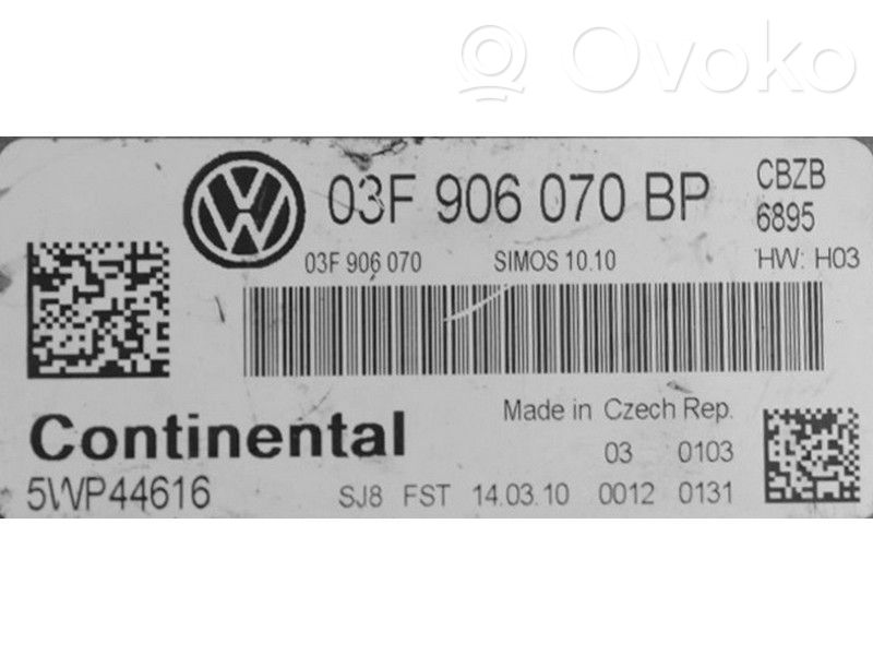 Volkswagen Golf V Engine control unit/module ECU 