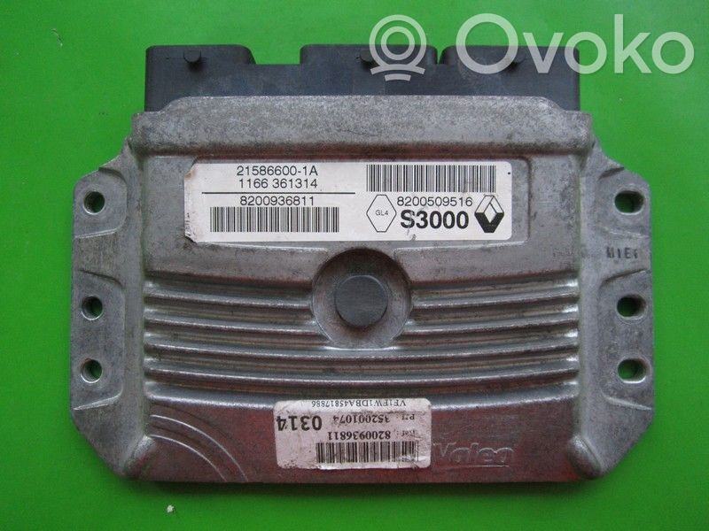 Renault Kangoo II Engine control unit/module ECU 