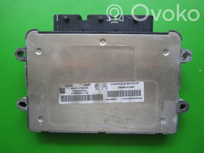 Engine control unit/module ECU   9661474280,21585694
