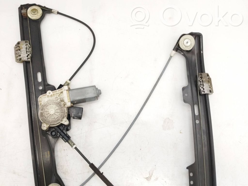 BMW 5 E60 E61 Front door window regulator with motor 