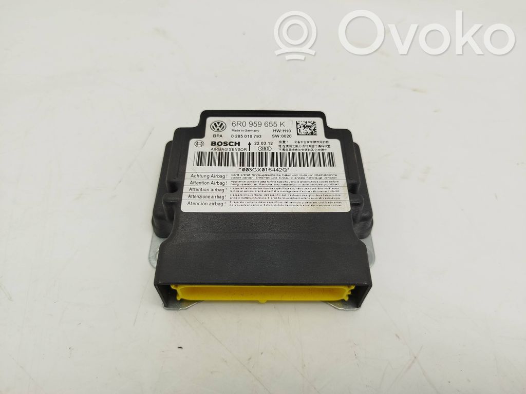 Skoda Fabia Mk2 (5J) Airbag control unit/module 