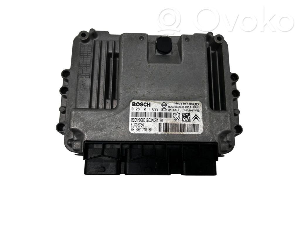 Peugeot 307 Engine control unit/module 