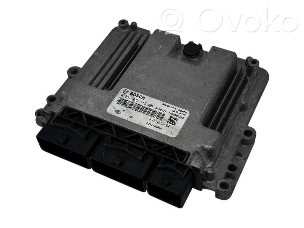 Renault Clio IV Engine control unit/module 