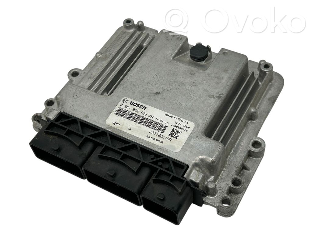 Engine control unit/module   0281032928,237106319R,237107893R