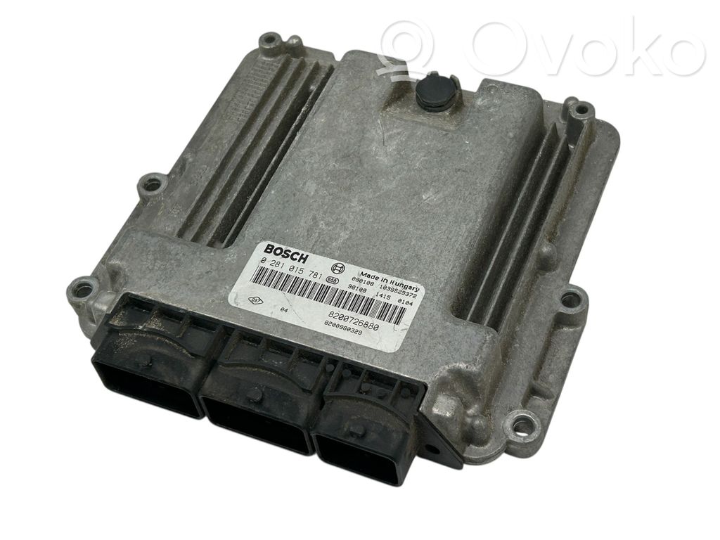 Motorsteuergerät/-modul   0281015781,8200726880,8200980329