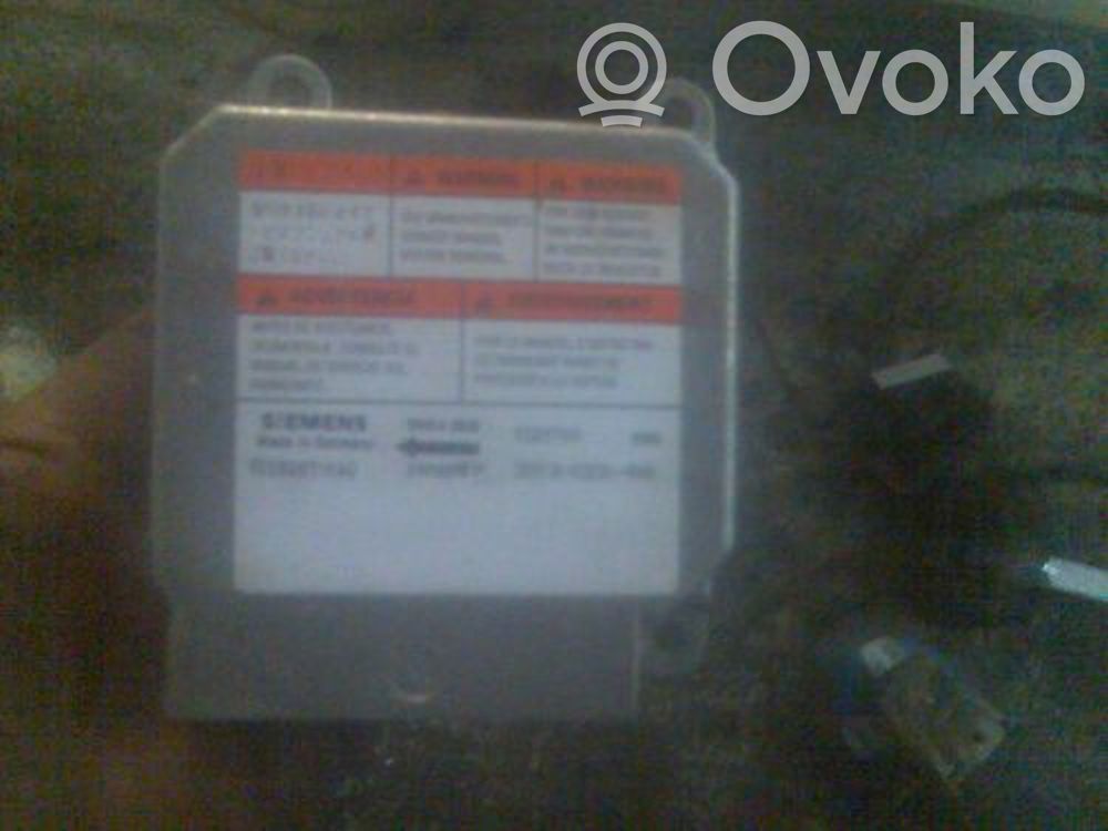 Opel Agila A Airbag control unit/module 